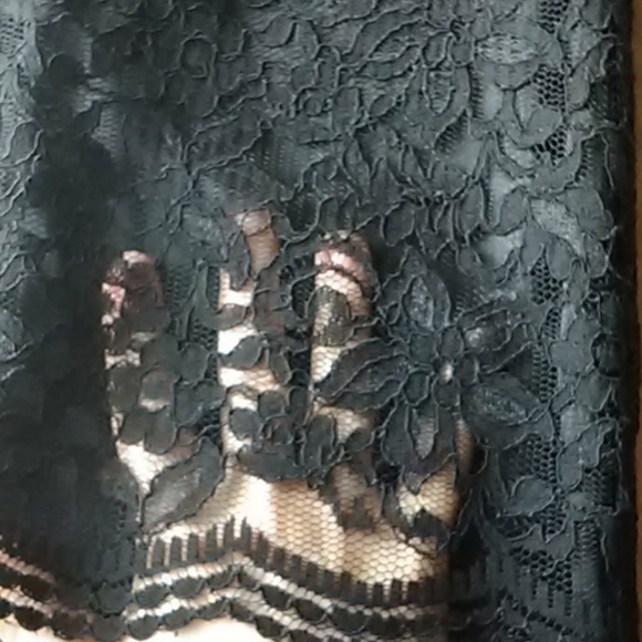 NWOT Ann Taylor LOFT vintage lace skirt - Picture 2 of 3